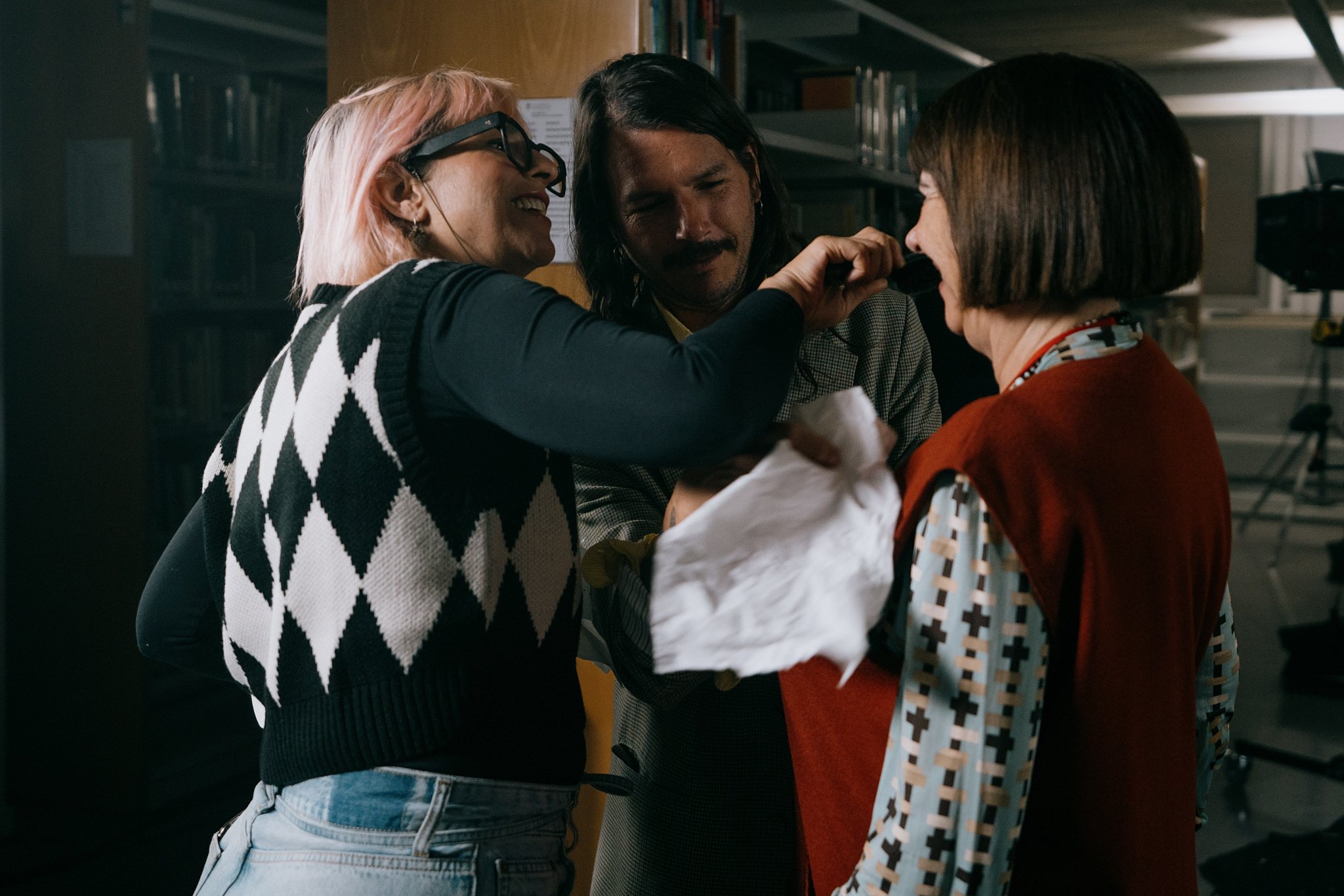 Behind the scene photos of Tubi campaign