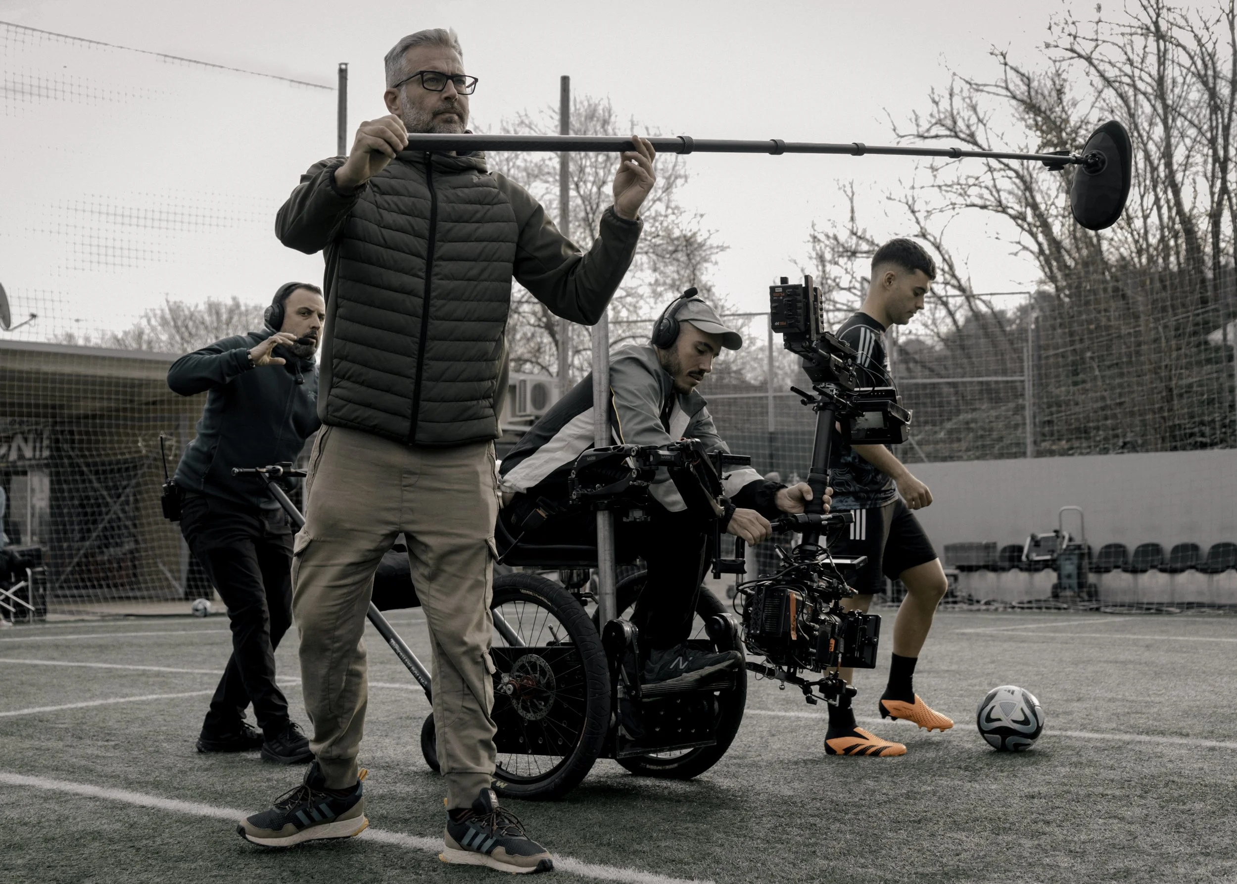 Behind the scenes of Pedri González's Adidas campaign.