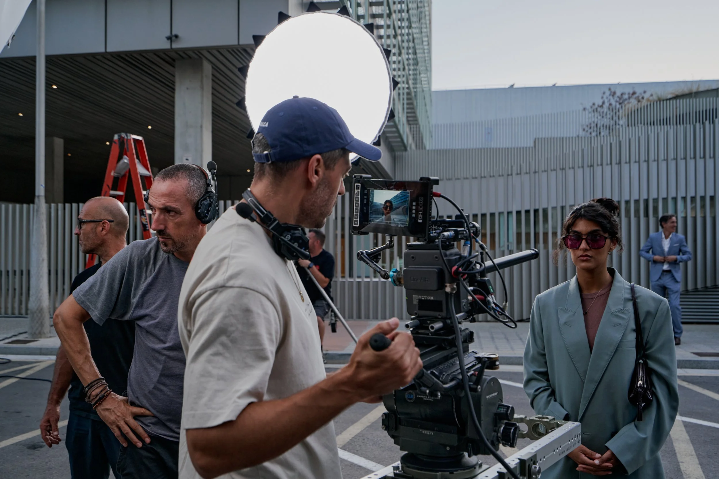 Behind the scene photos of Bosch Mobility campaign