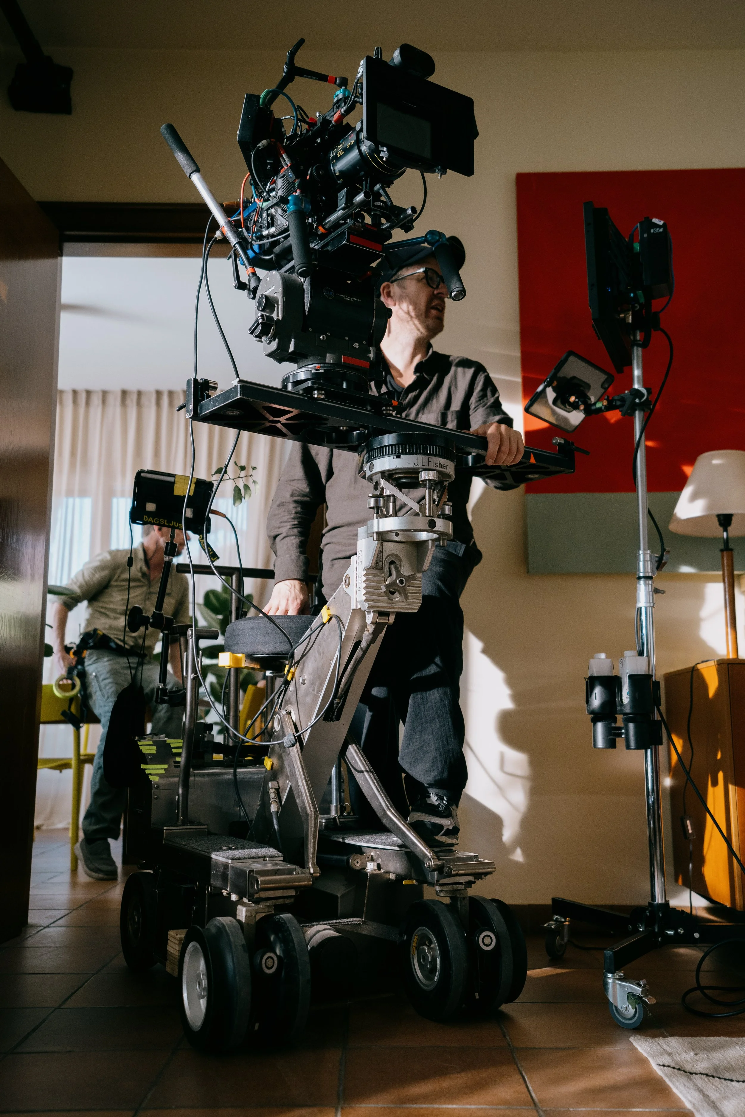 Behind the scene photos of Tubi campaign