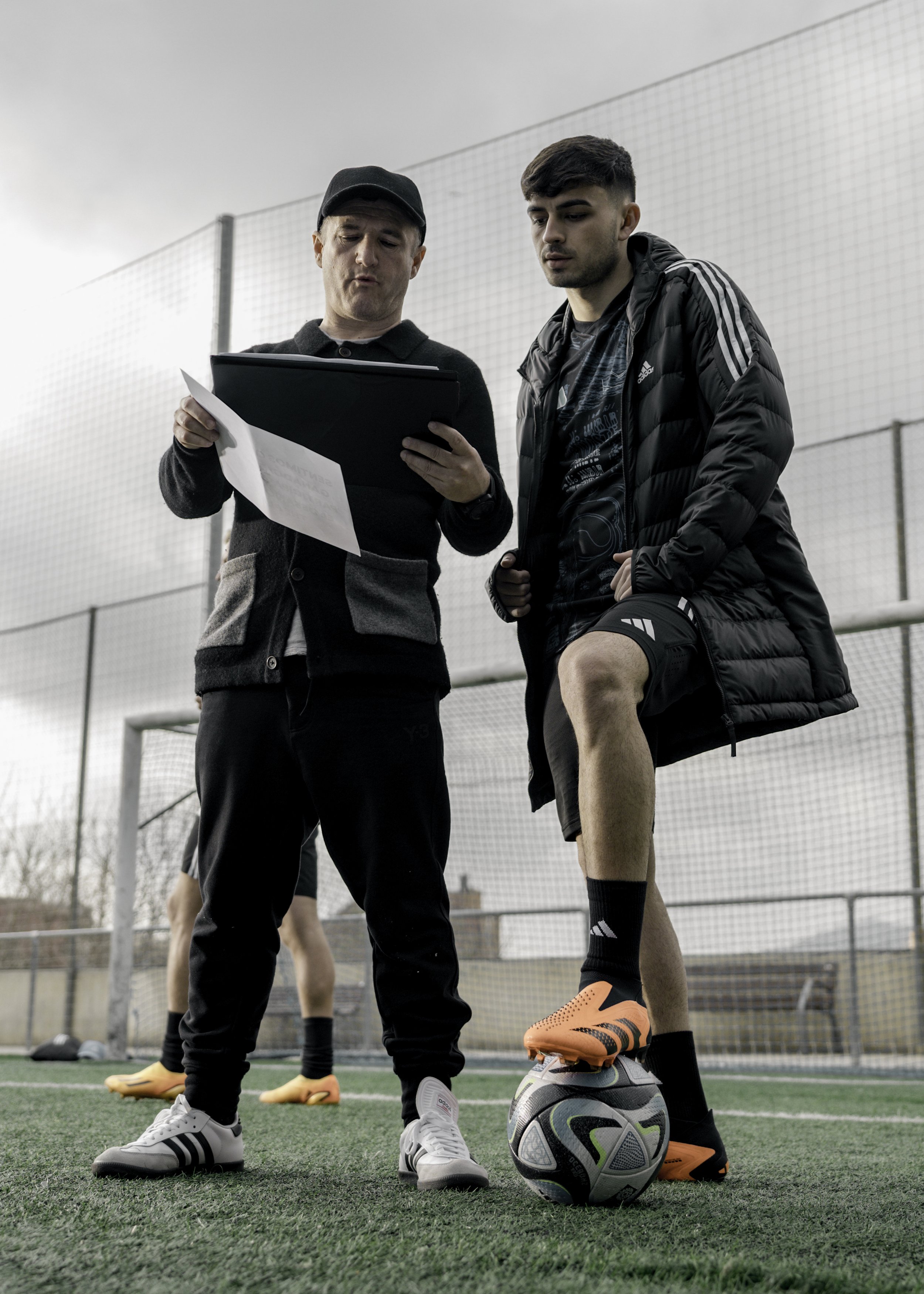 Behind the scenes of Pedri González's Adidas campaign.