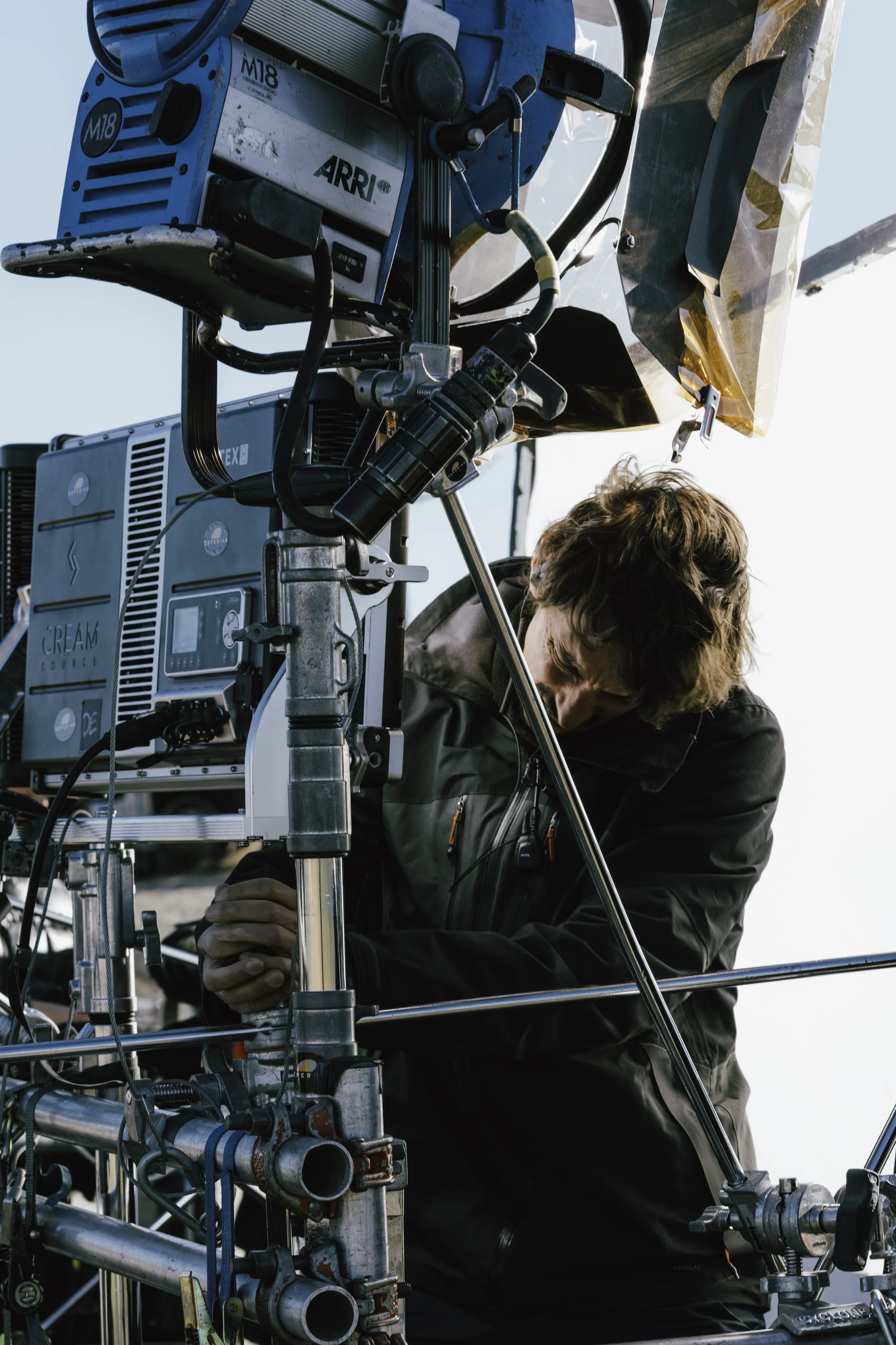 Behind the scenes photos of Hoda campaign