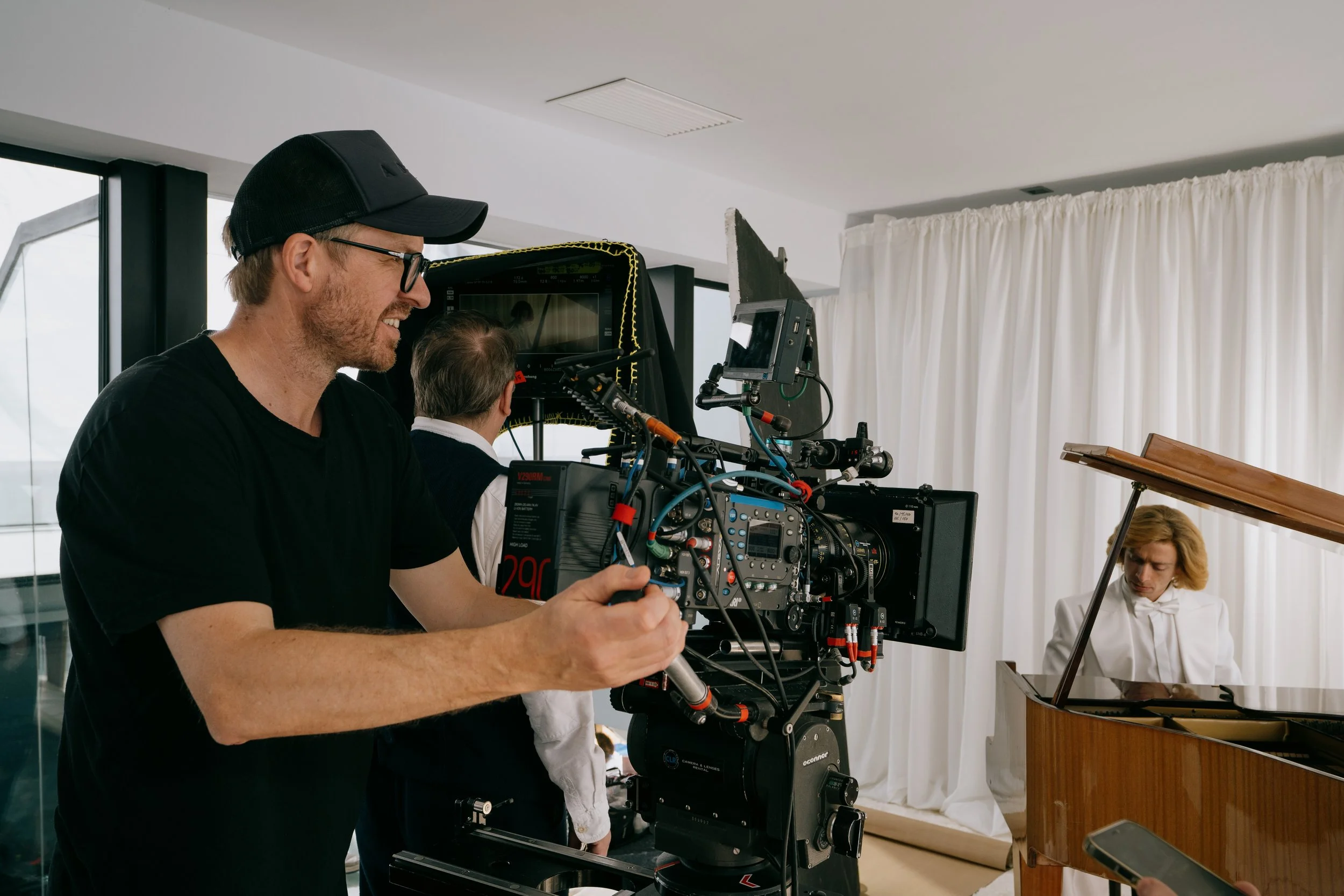 Behind the scene photos of Tubi campaign