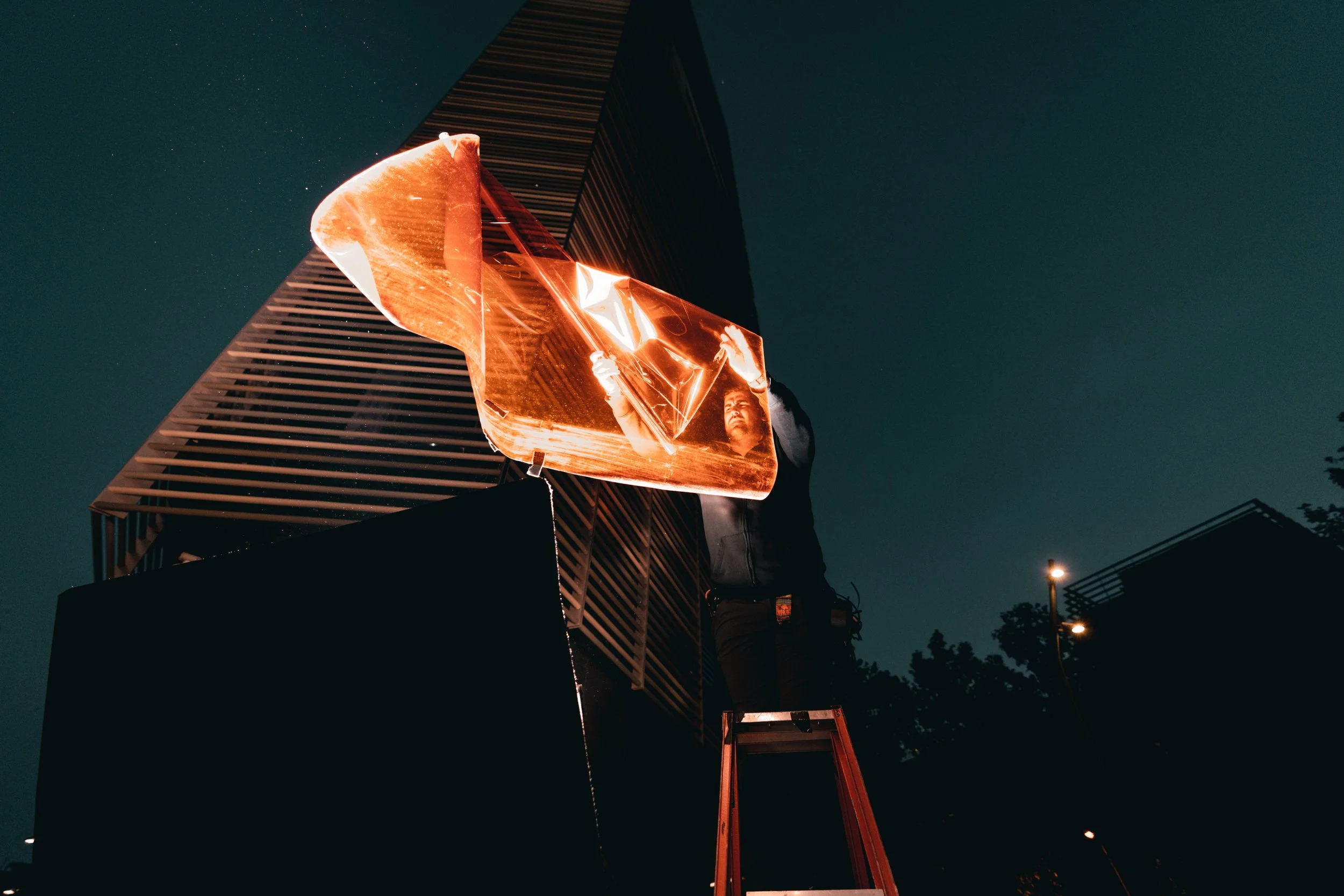 Behind the scenes set of the bet365 campaign, filmed in Barcelona.