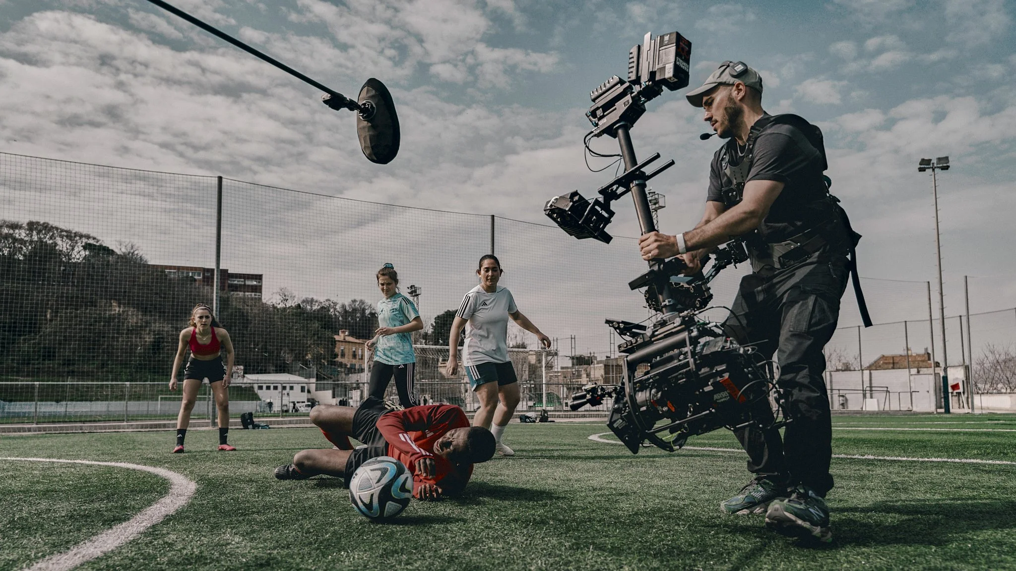 Behind the scenes of Pedri González's Adidas campaign.