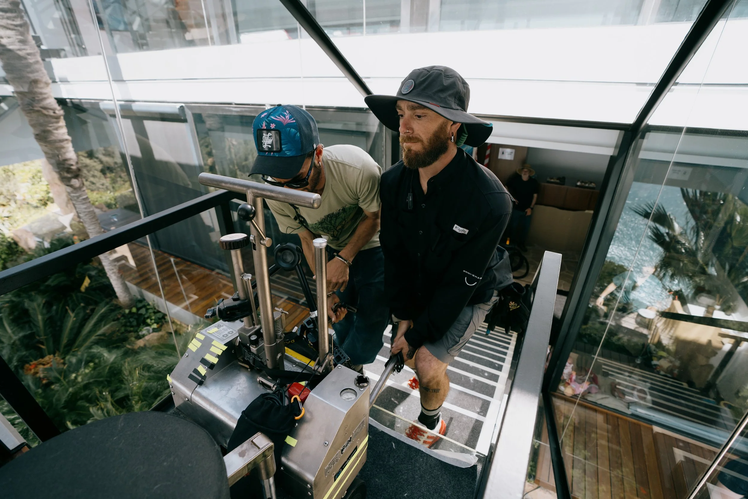 Behind the scene photos of Tubi campaign