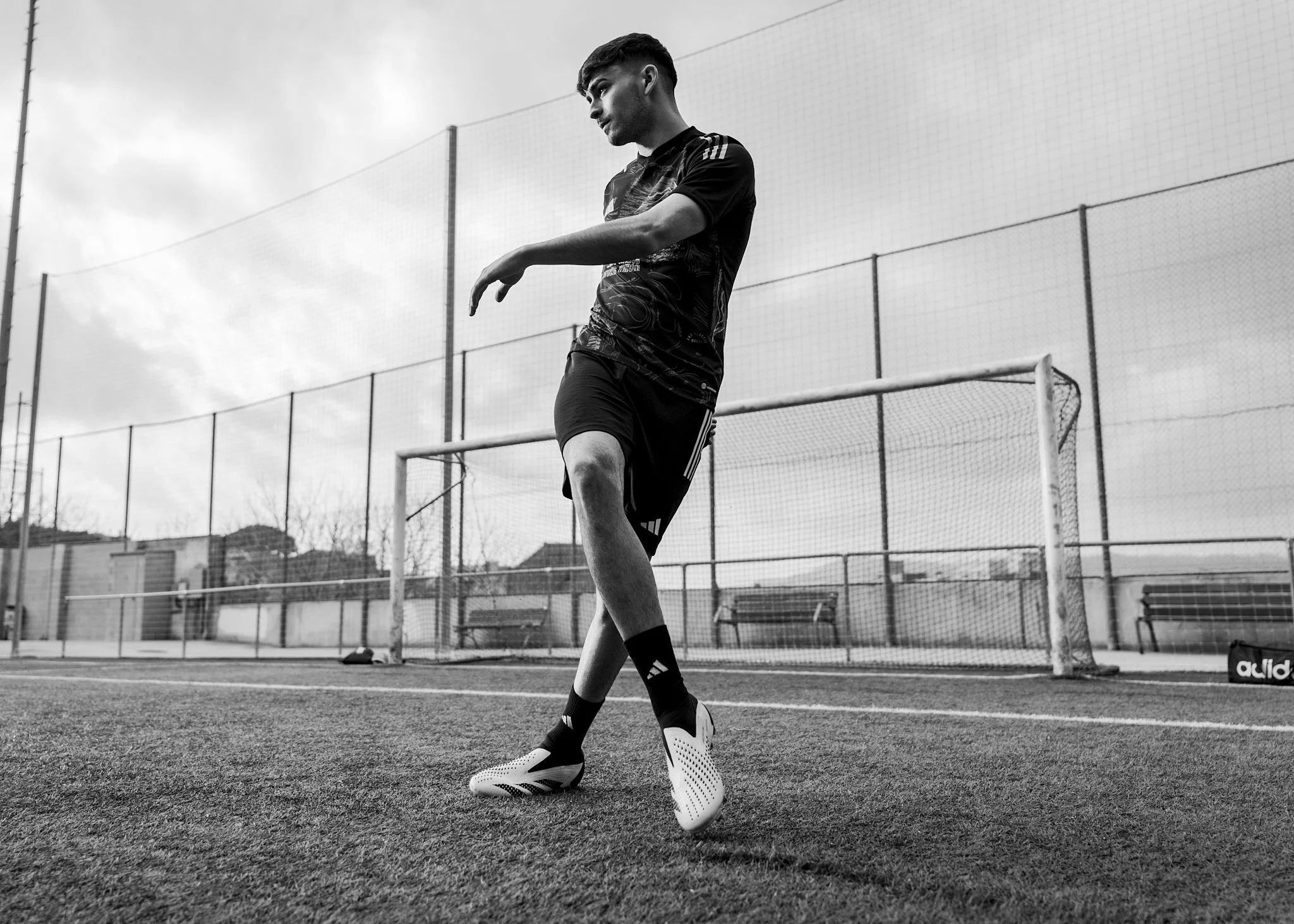 Behind the scenes of Pedri González's Adidas campaign.