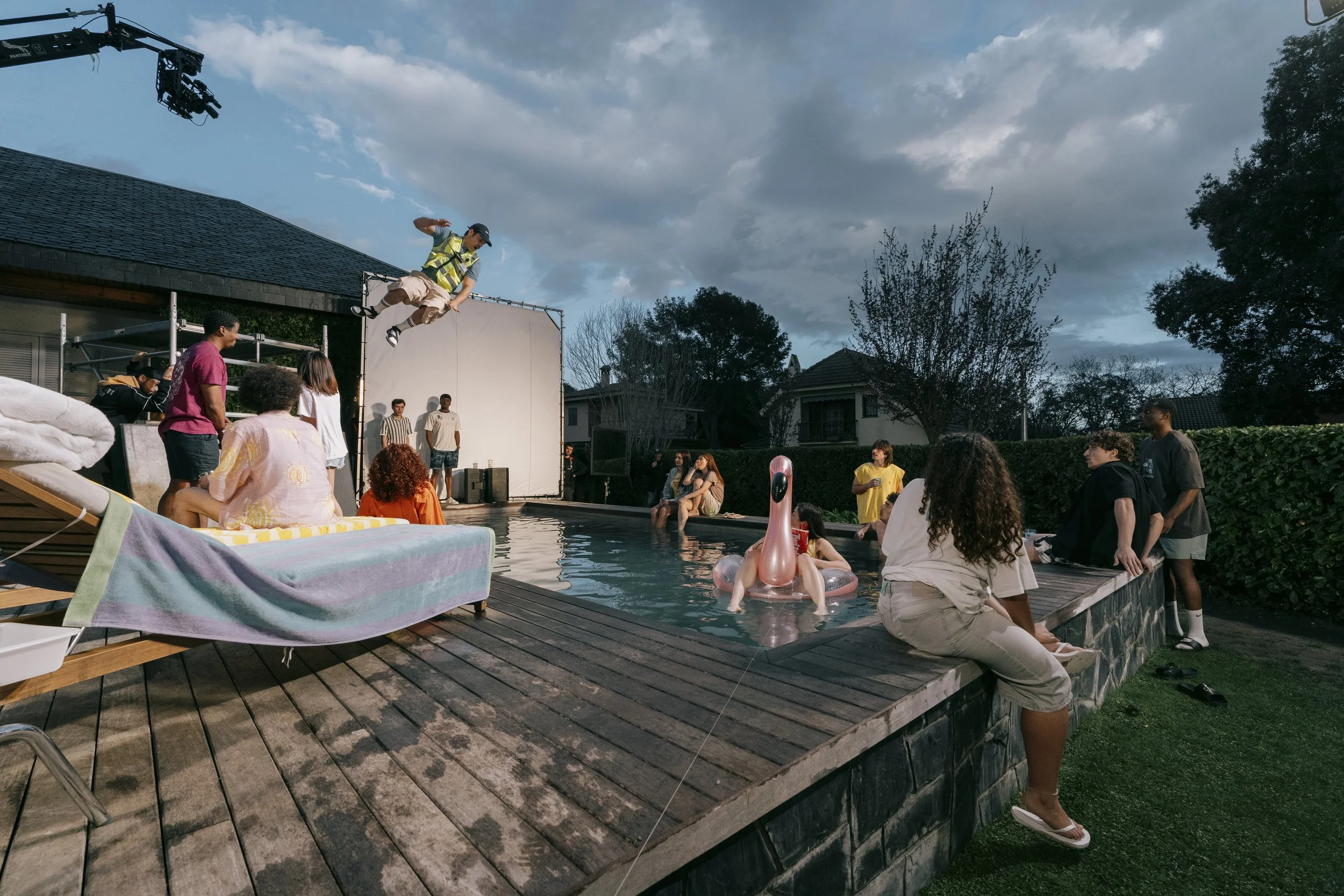 Behind the scenes filming of the TWIZZLERS "KEEP THE FUN GOING" commercial