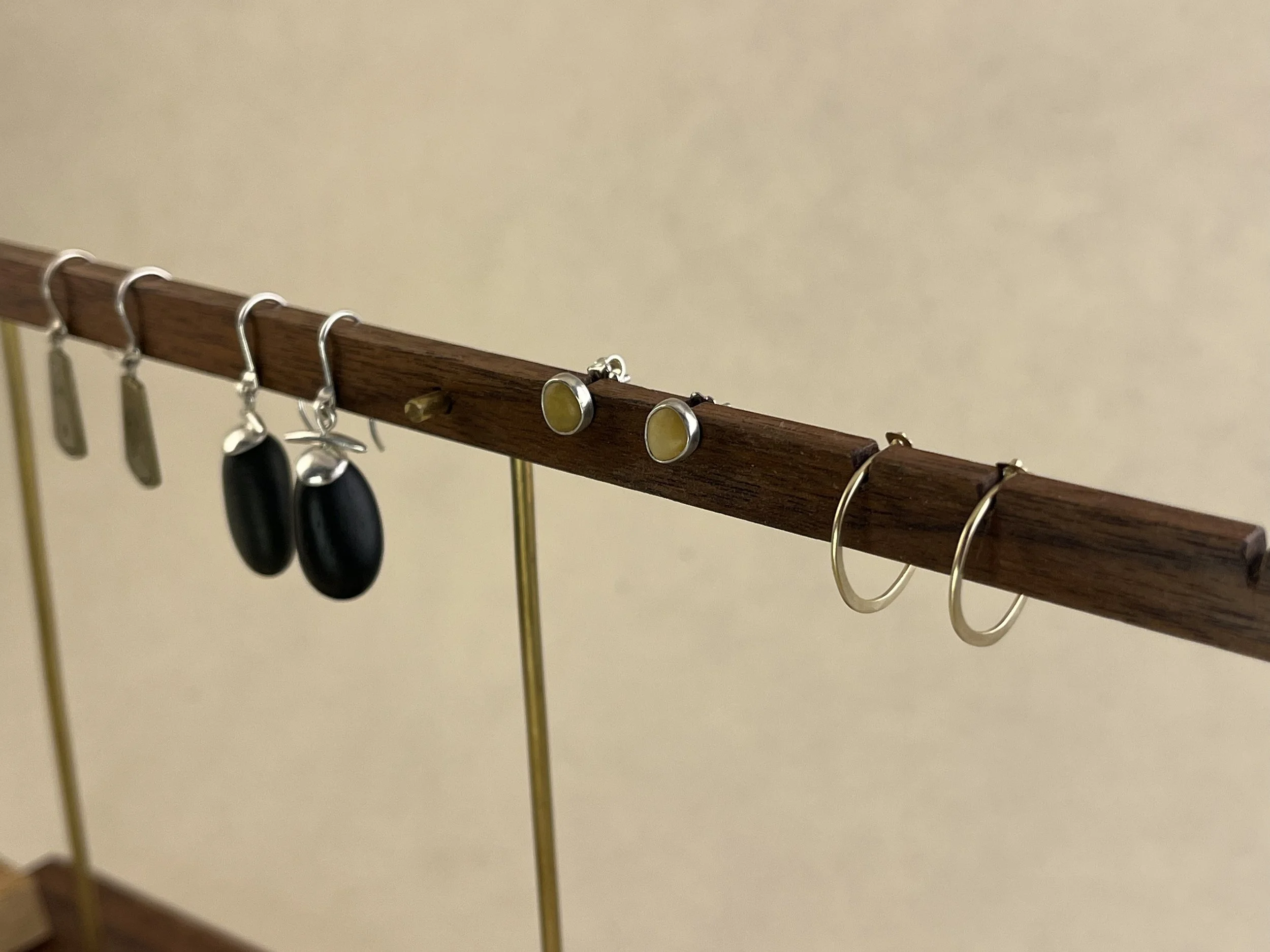 Earrings handmade in Montpelier VT