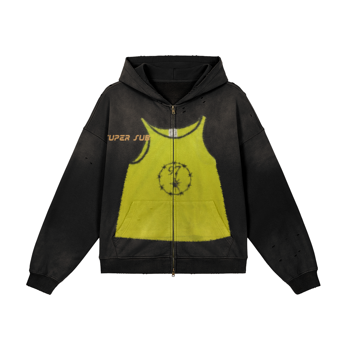 SUNFADE SUB ZIP HOODIE