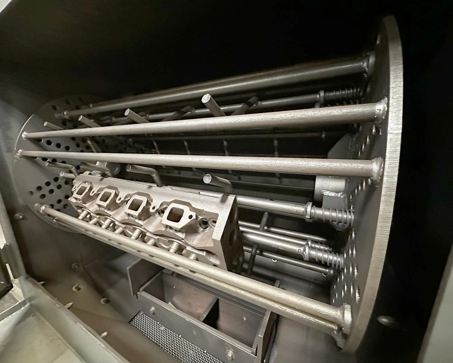 Winona Van Norman 54-43-B Rotor Blaster – Delivers fast, uniform cleaning of Engine heads for precision resurfacing.