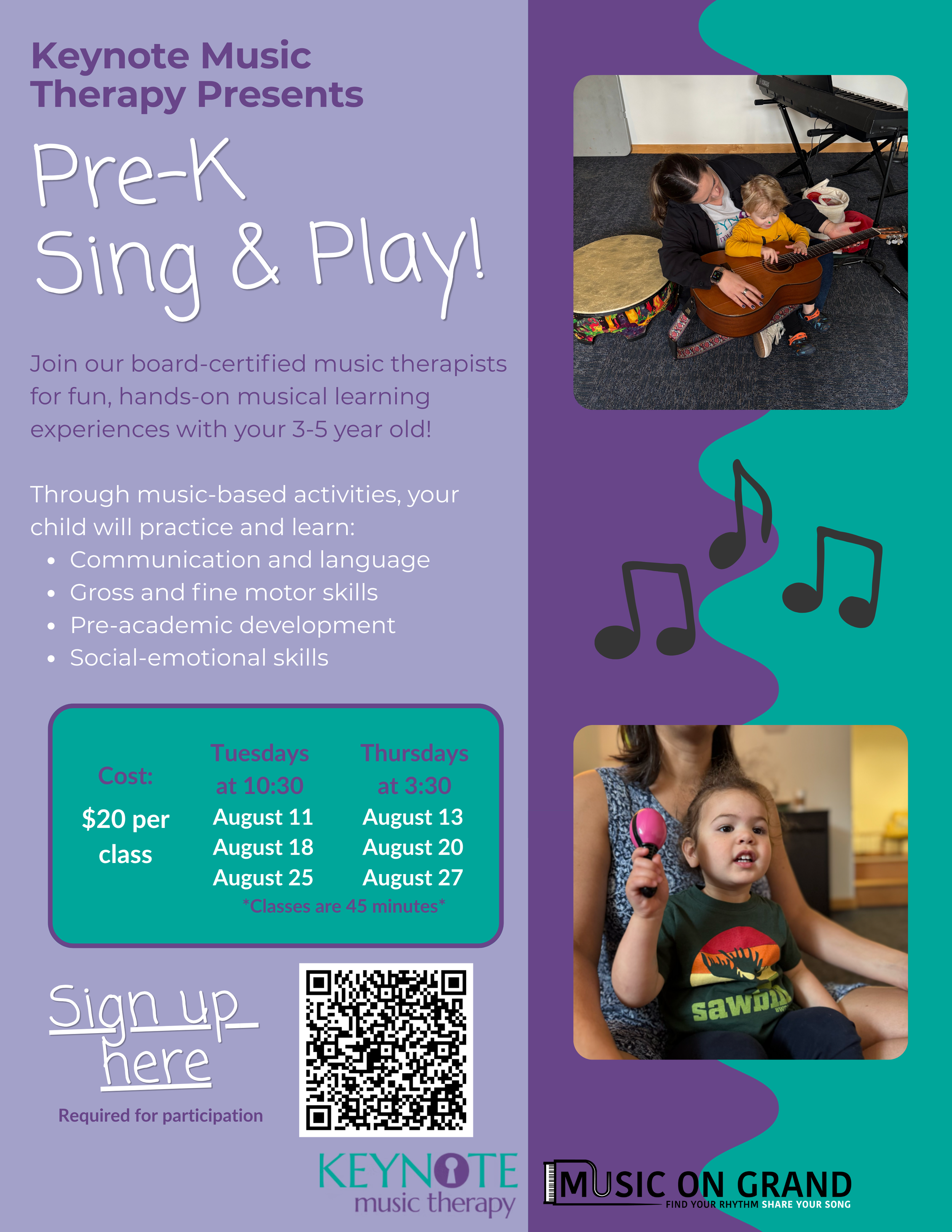 Pre-K Sing and Play