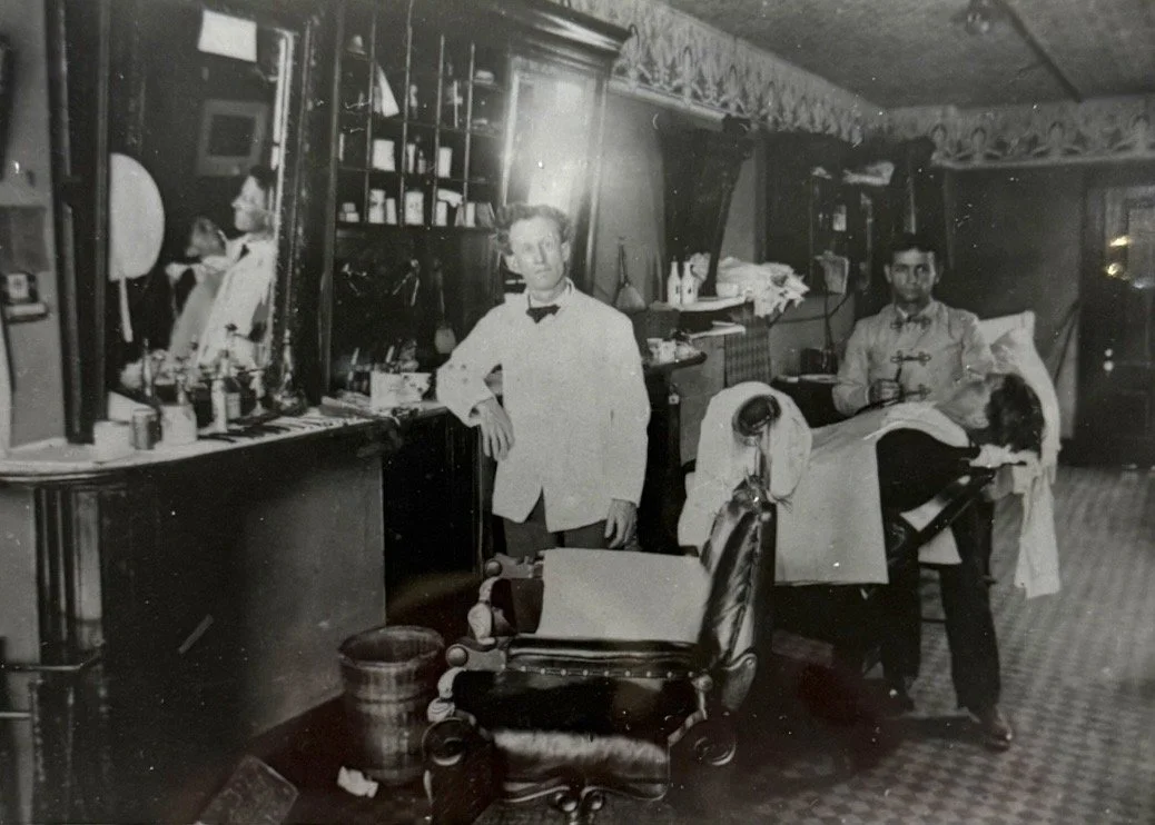 1905 - O.K. Barber Shop, located at 705 Main Street, Oregon City (#579)