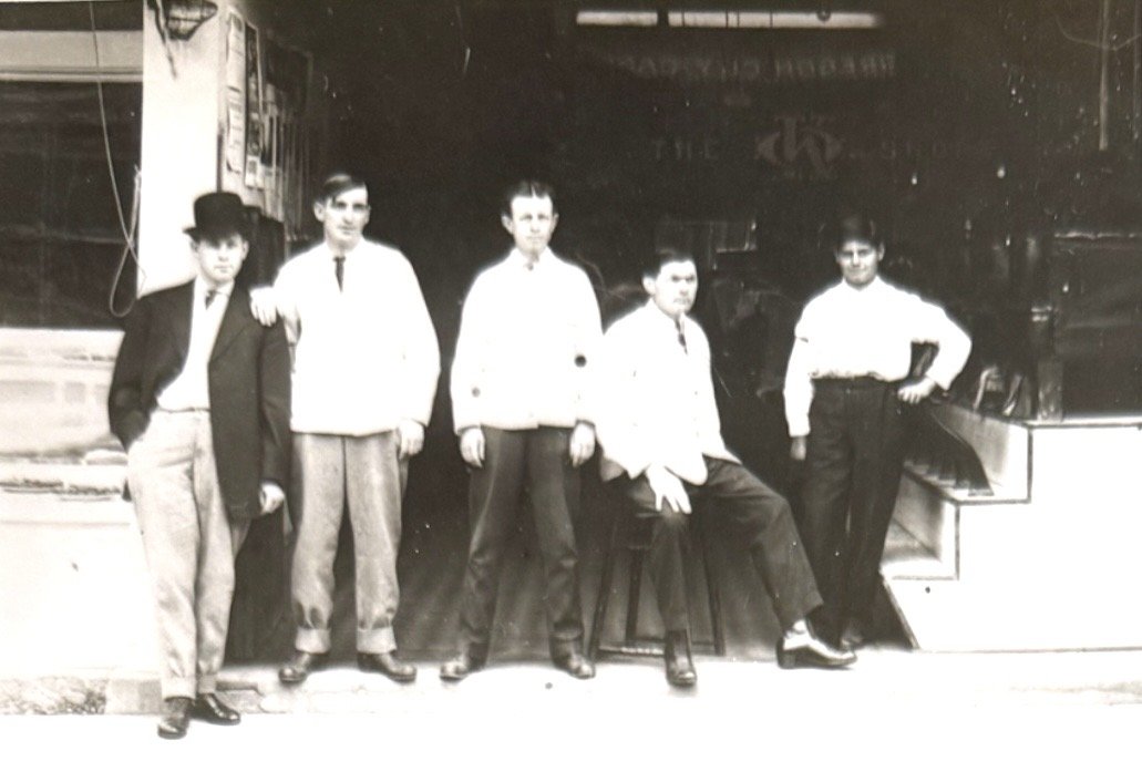 1909 - O.K. Barber Shop, located at 705 Main Street, Oregon City (#65)