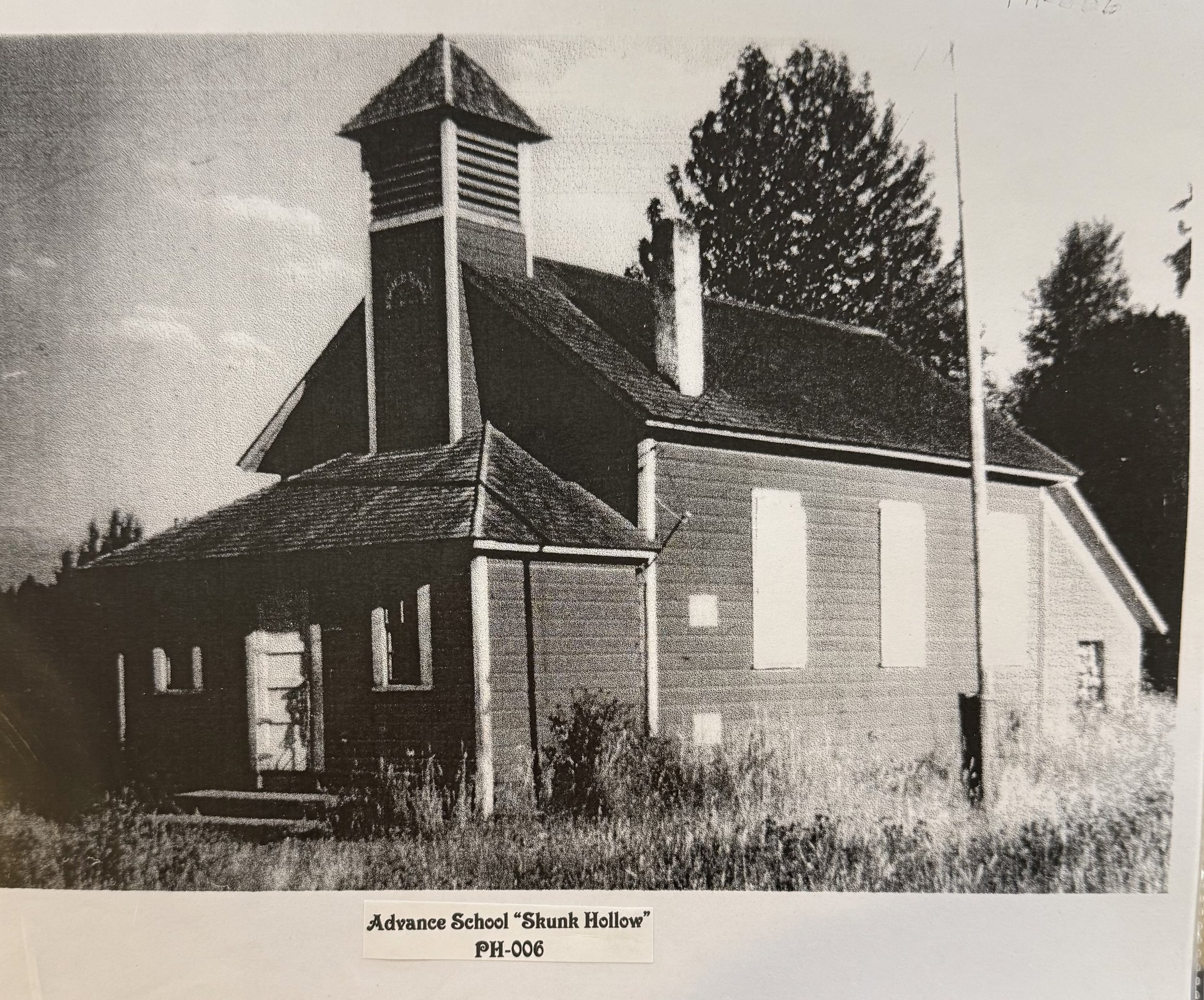 PH-006: Advance School "Skunk Hollow", Wilsonville (undated)