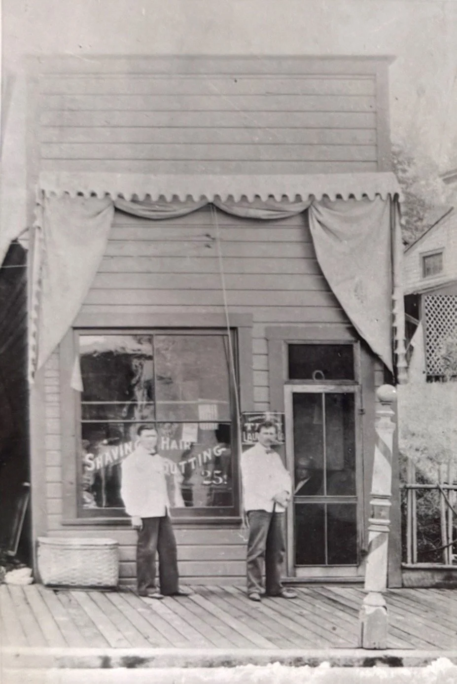 1905 - O.K. Barber Shop, Oregon City (#64)