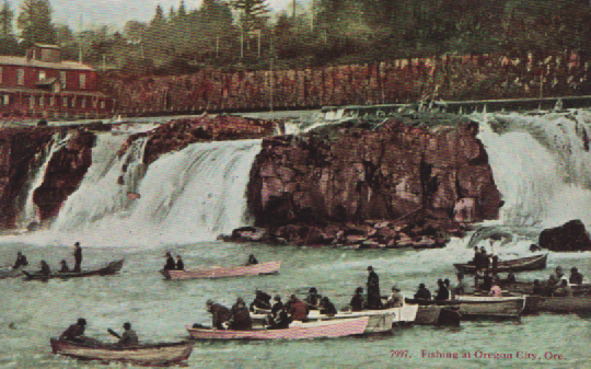 PC096 Fishing at Oregon CIty, Ore.