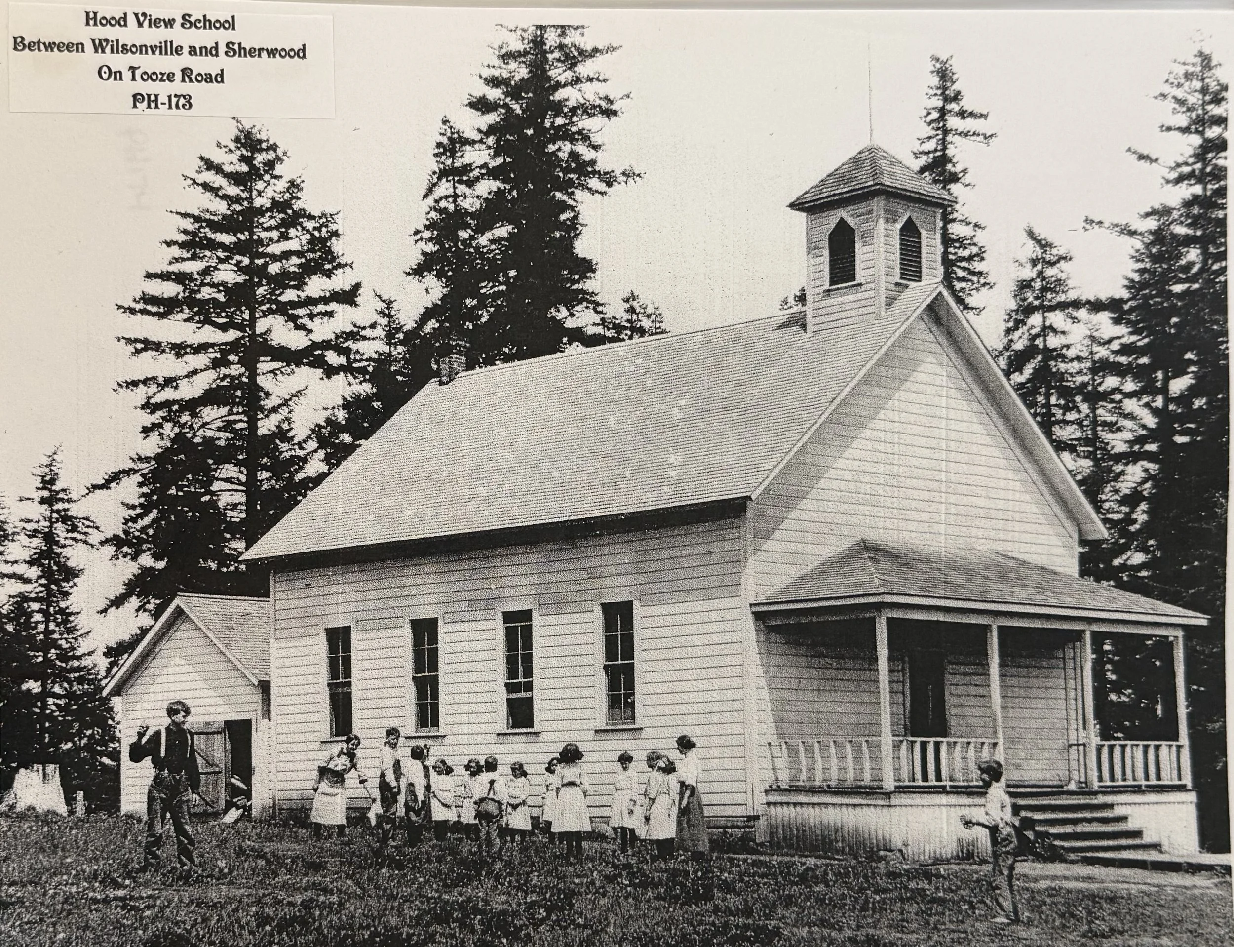 PH-173: Hood View School on Tooze Road, Wilsonville (undated)
