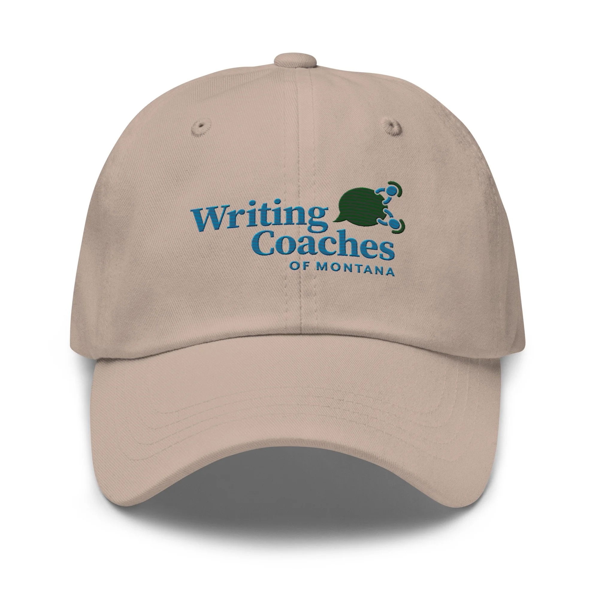 Embroidered Baseball Cap (tan or light blue)