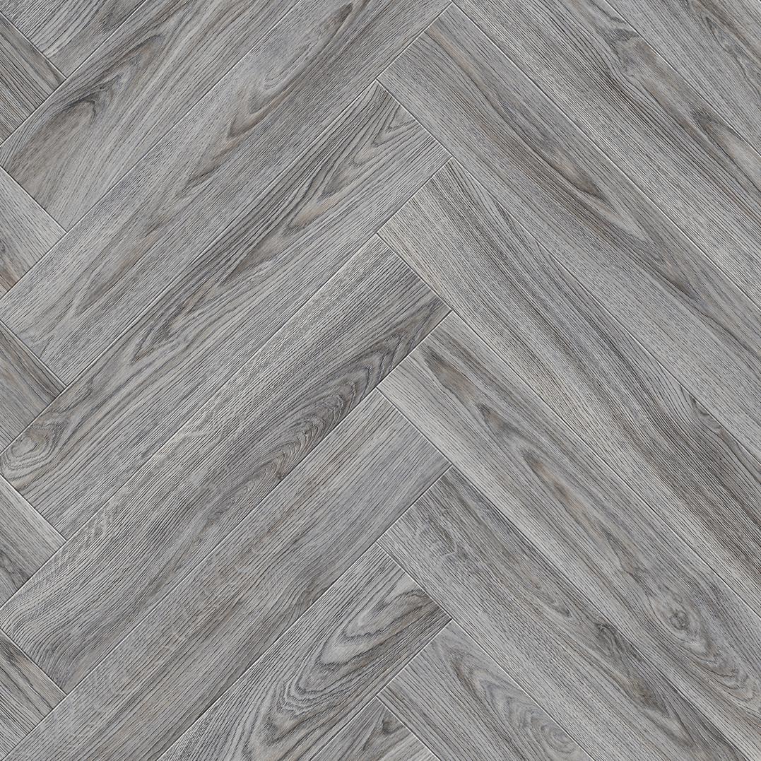 Grey Herringbone