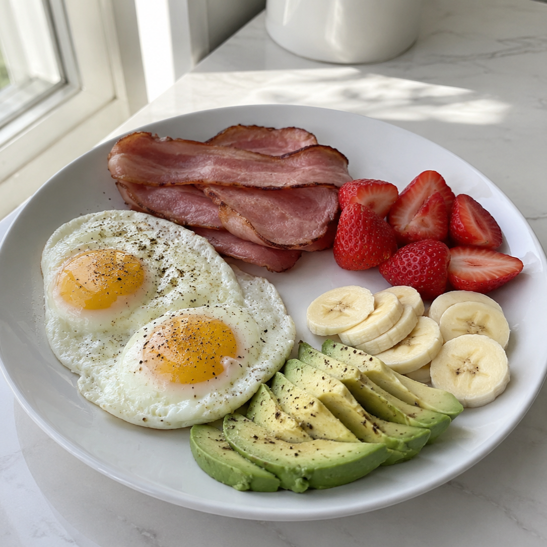 Assiette énergie du matin
