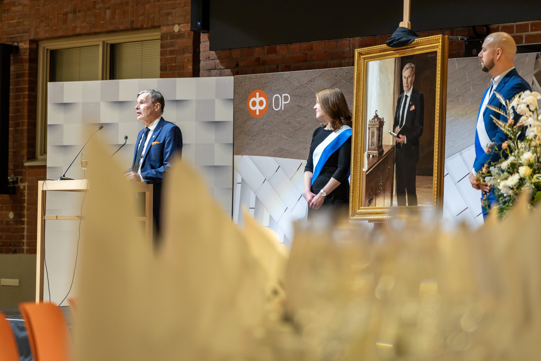 Hallintoneuvoston puheenjohtaja Jaakko Pehkosen muotokuva julki