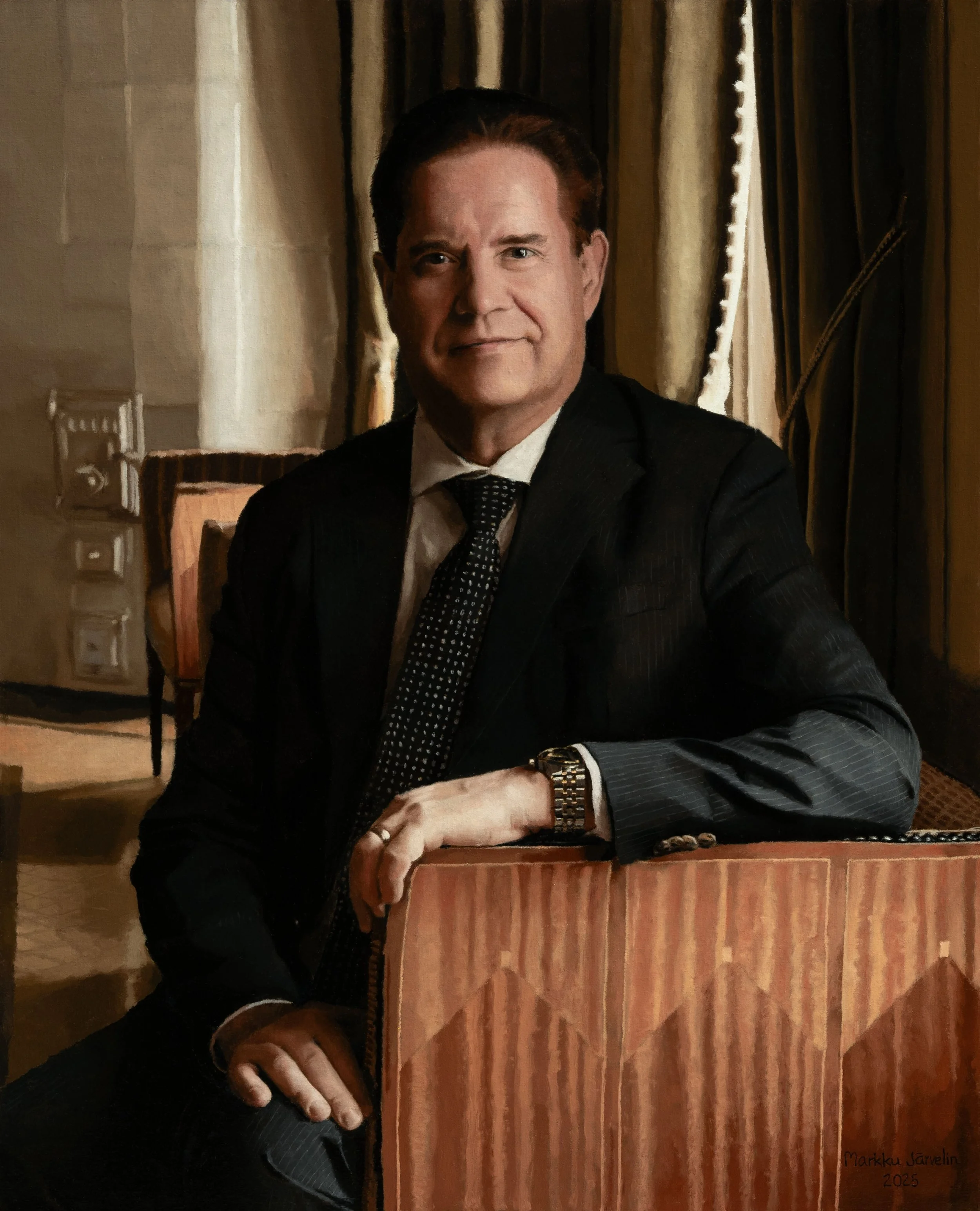 Öljyvärimuotokuva, 2025