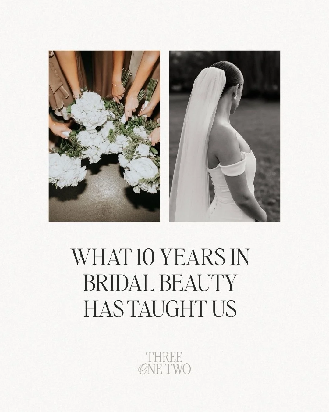 Three One Two Bridal&reg; is 10 this month 🤍 
&hellip;..Our little baby is growing up.