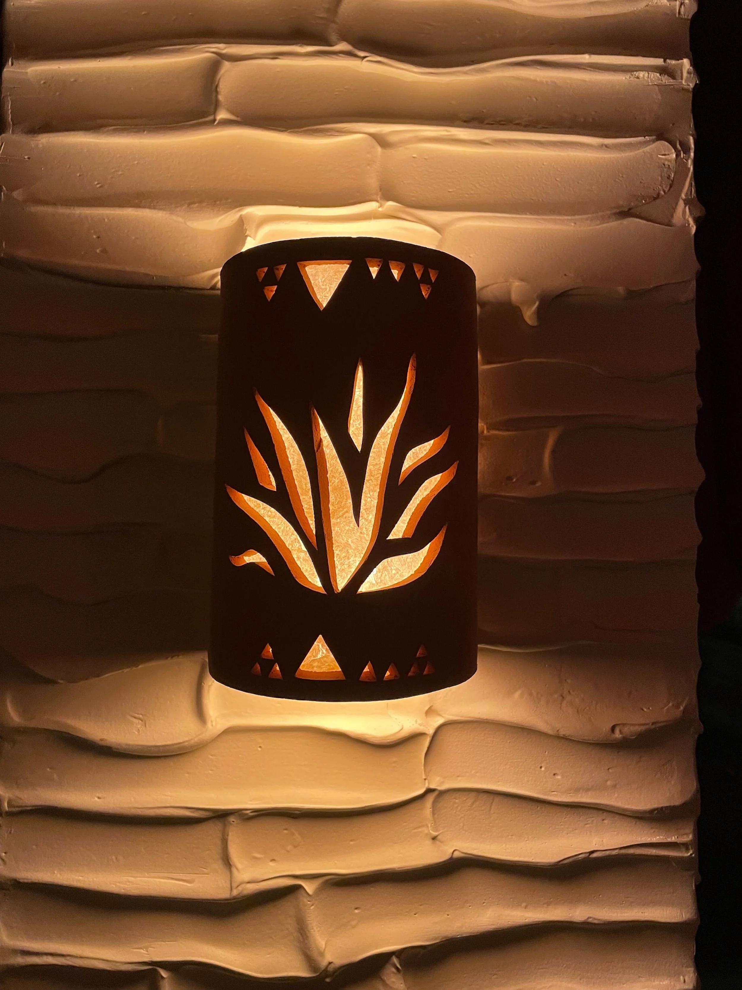 CUSTOM TERRACOTTA SCONCE