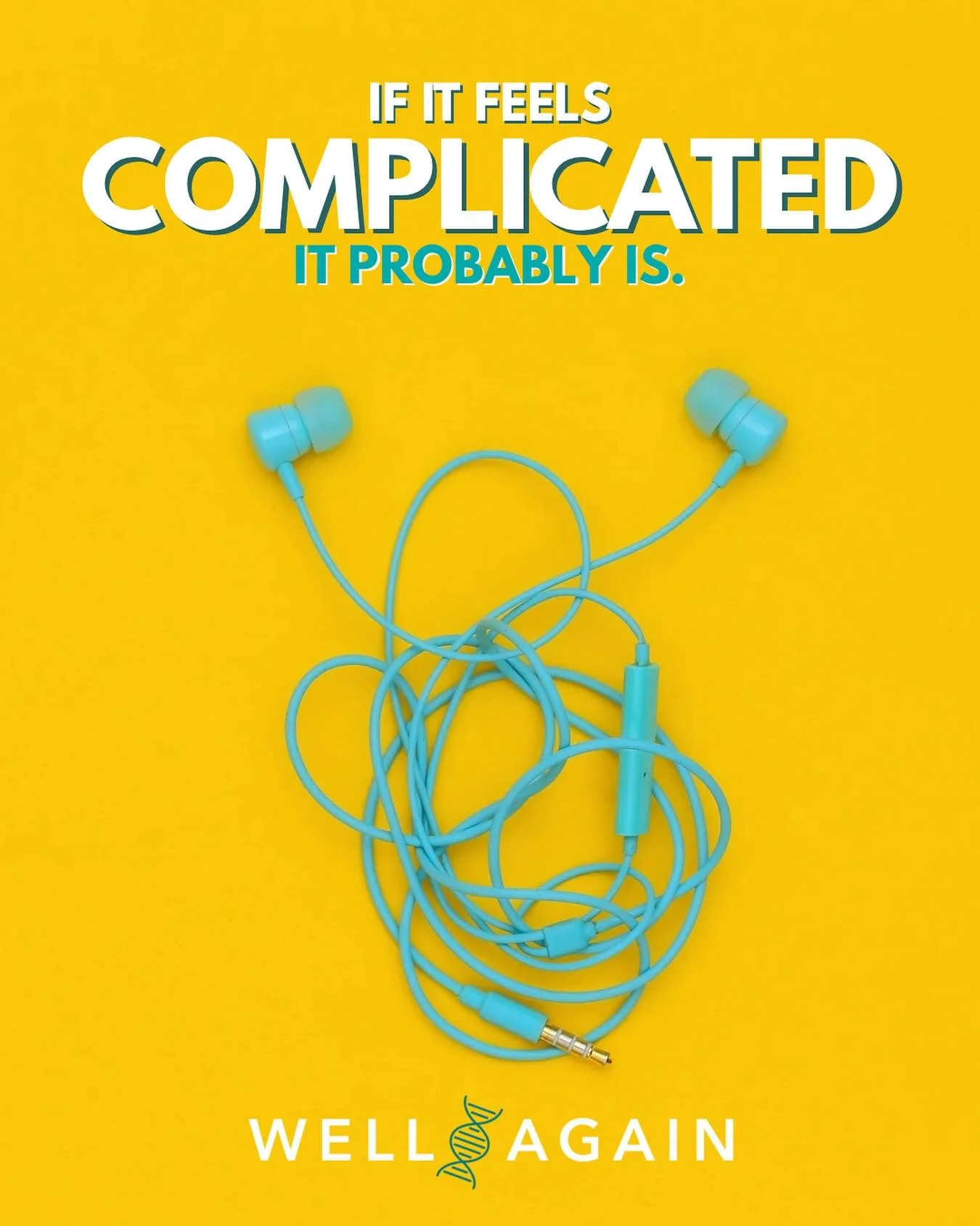 You&rsquo;re not crazy &mdash; your health care just isn&rsquo;t personalized enough. 🤷&zwj;♀️

At Well Again, we go deeper than symptom band-aids. We decode your genes, your labs, and your lifestyle to untangle what&rsquo;s really going on.👊🏻

✨ 
