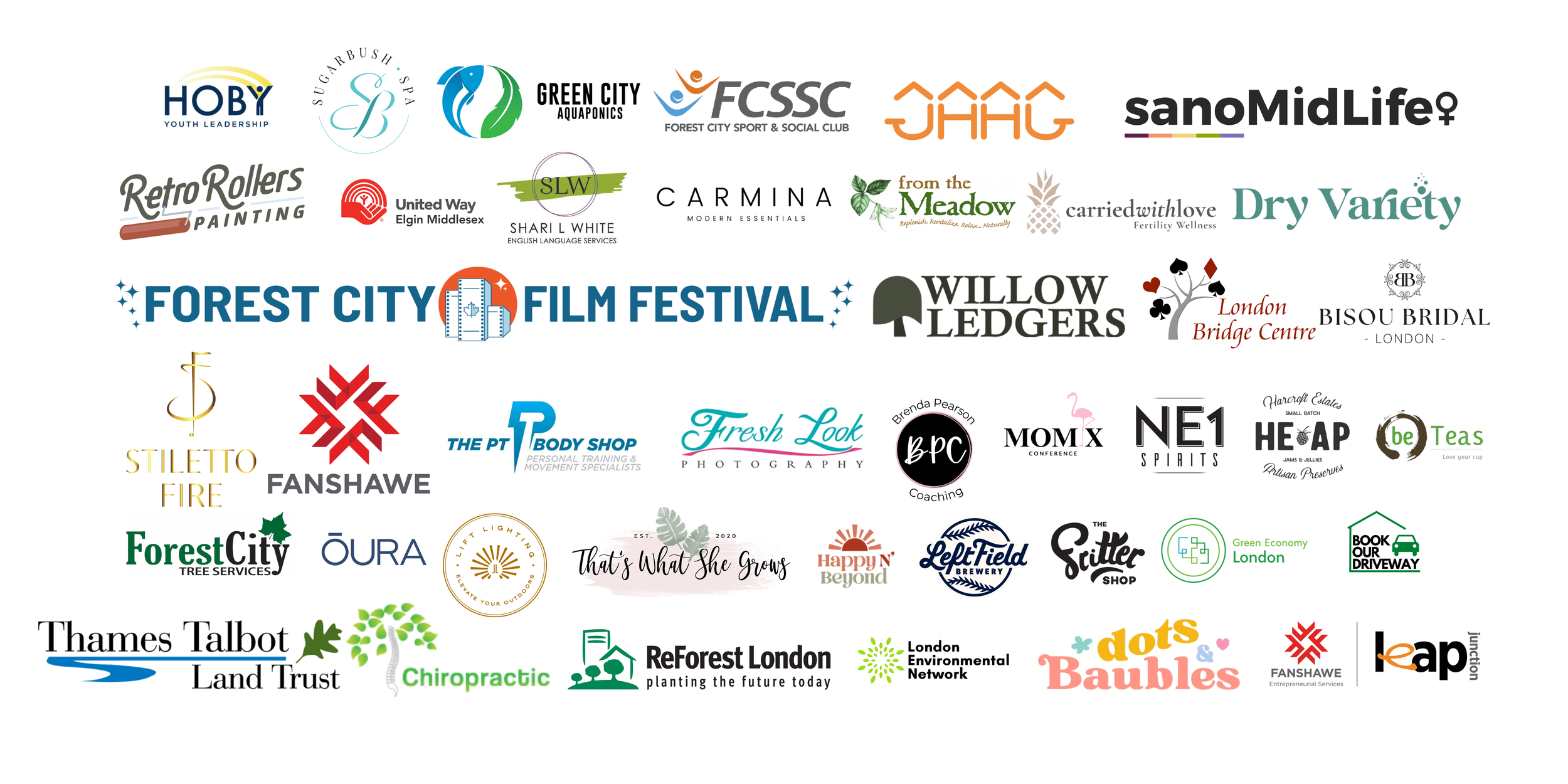 Brands we have helped with marketing support over the years!