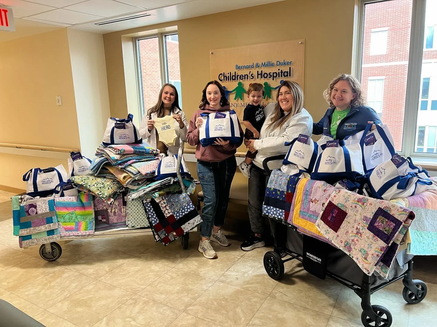 NICU Care Bags for Families at Albany Medical Center’s NICU
