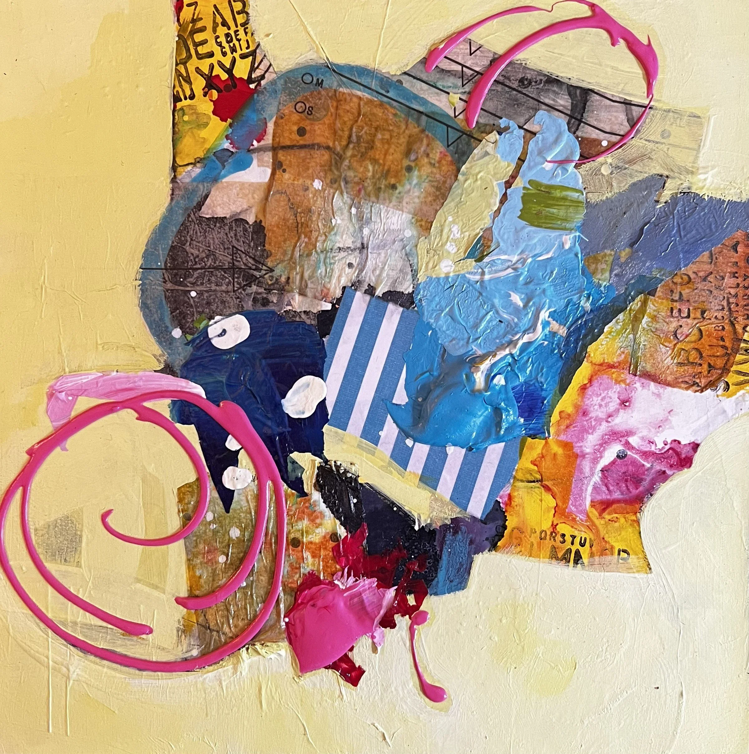 Acceleration

Acrylic, acrylic skins, collage, graphite, charcoal, and mixed media on canvas
10 x 10 inches

If Velocity captures the moment when movement becomes inevitable, Acceleration explores what happens next—the point at which momentum begins 