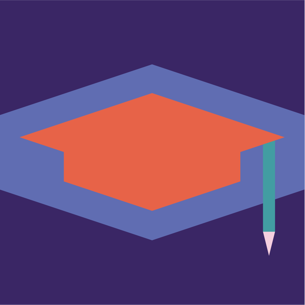 Graduation cap icon
