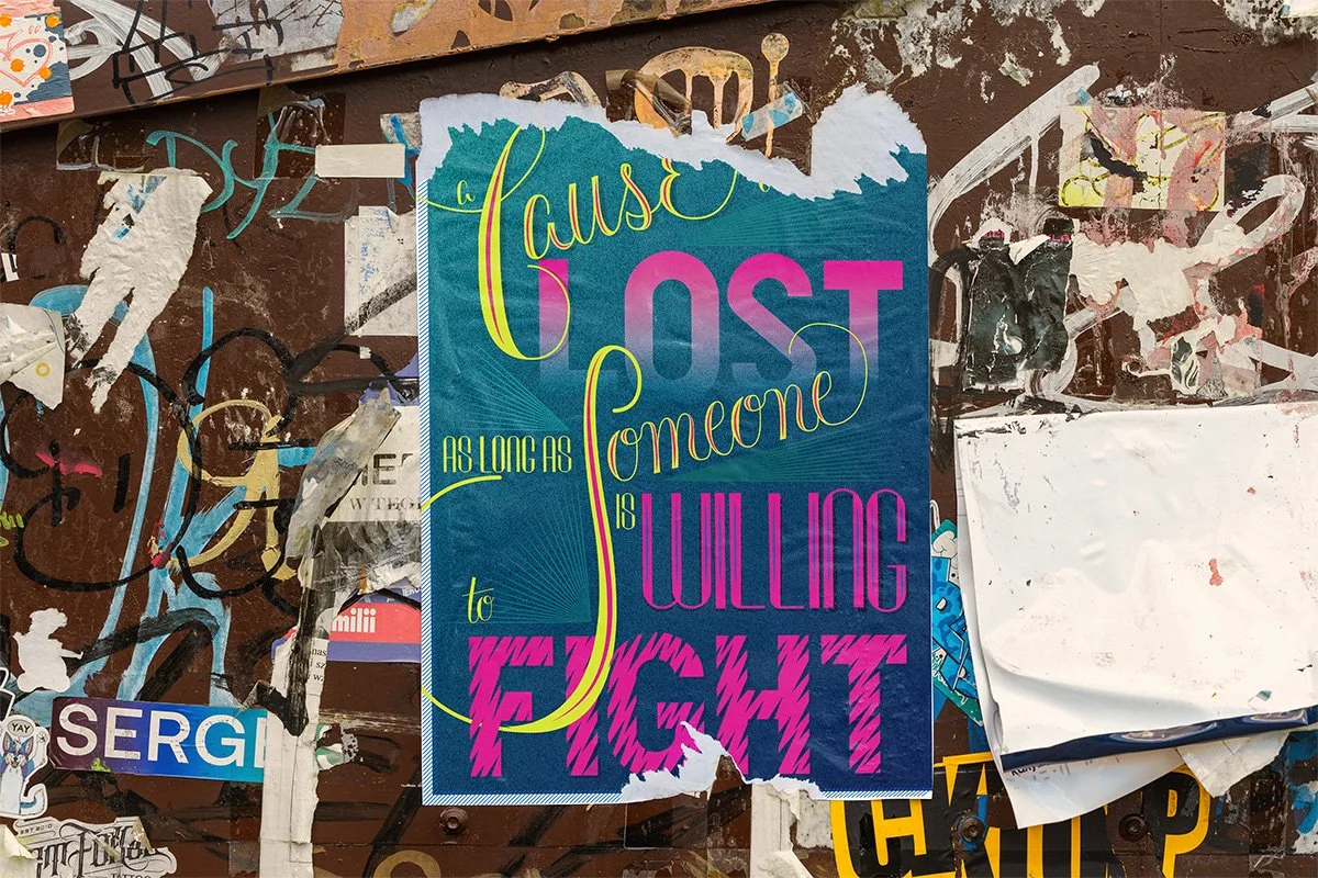A Cause Isn't Lost…