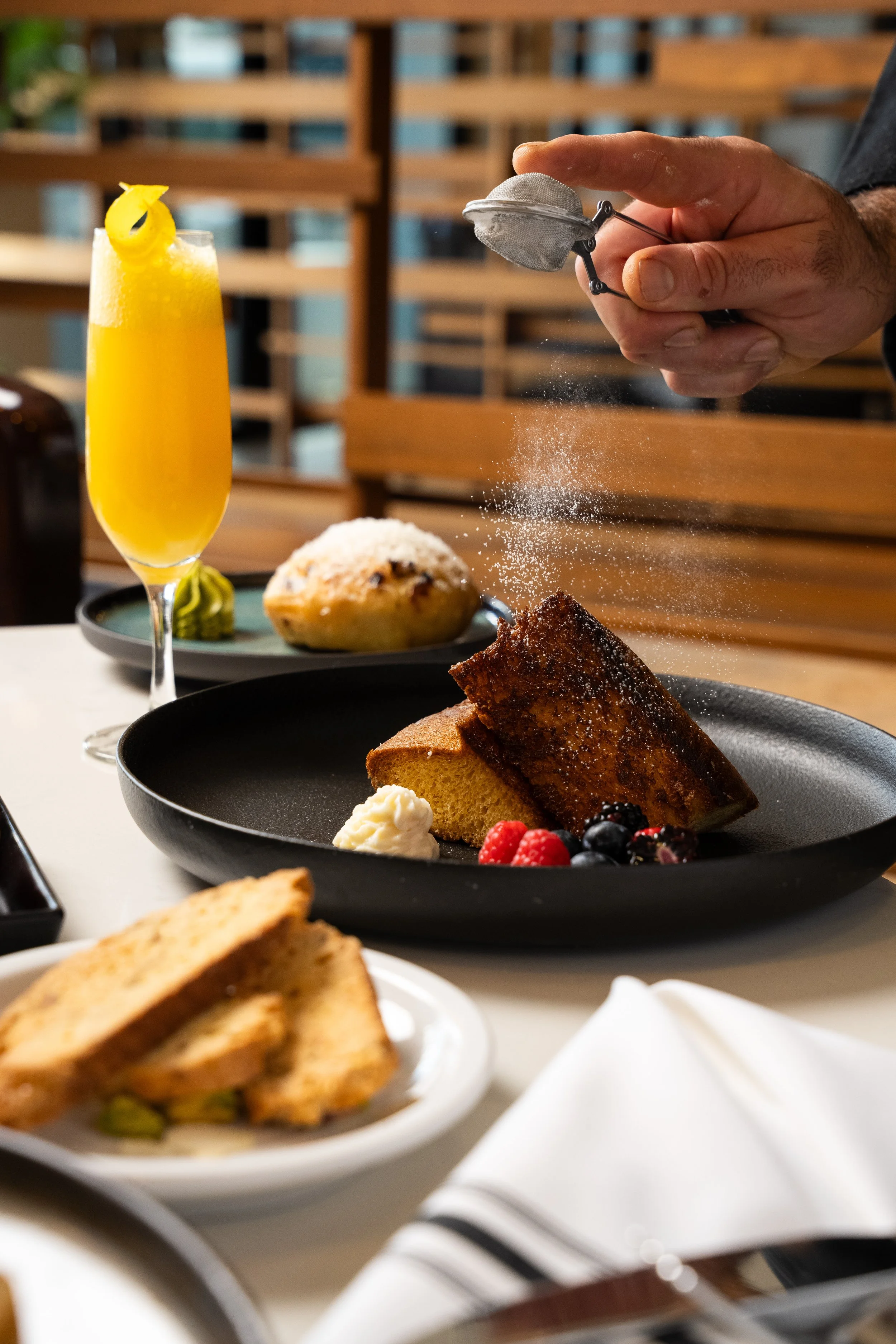 Breakfast at Amalfi Palm Beach