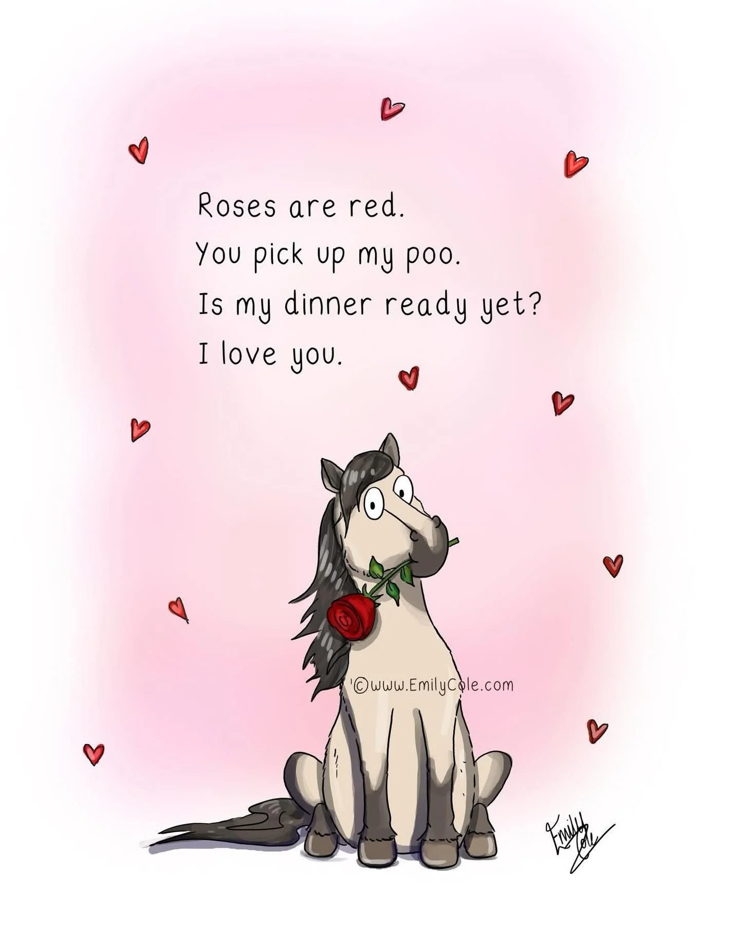 Happy Valentine&rsquo;s Day from all your FGF favorite school horses ❤️💕🐴