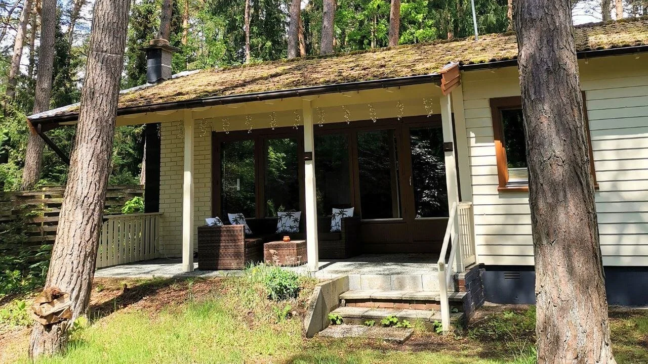 Ferienhaus Auszeit Aussenansicht Terrassenbereich