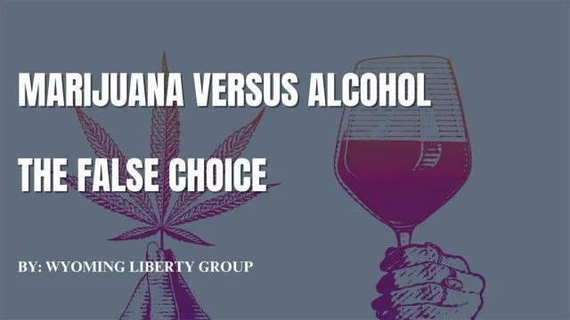 Marijuana Versus Alcohol - The False Choice - Monday, 29 April 2024