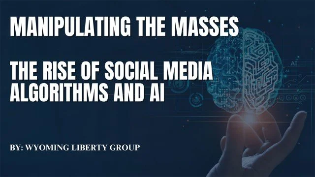Manipulating the Masses - The rise of social media algorithms and AI - Tuesday, 21 May 2024