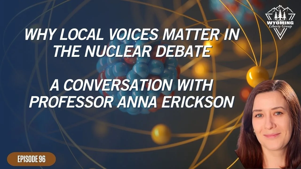 Why Local Voices Matter in the Nuclear Debate: A Conversation with Prof. Anna Erickson - Episode 96 - Wednesday, 16 July 2025