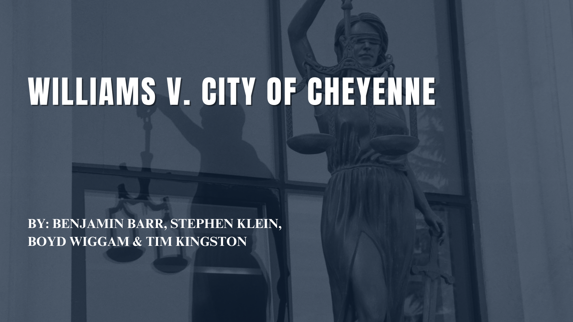Williams v. City of Cheyenne - January 9, 2014 