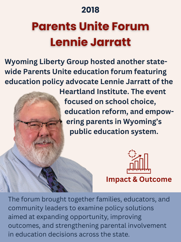 Parents Unite Forum - Lennie Jarratt