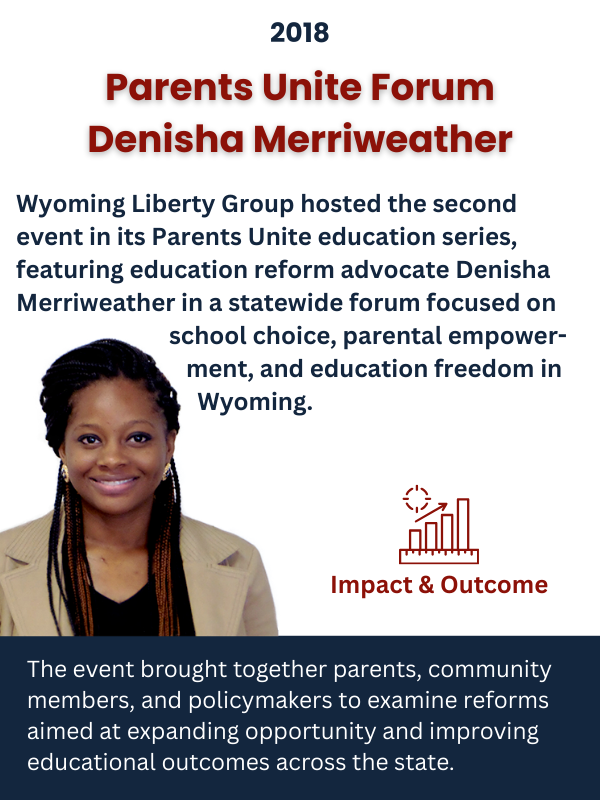 Parents Unite Forum - Denisha  Marriweather