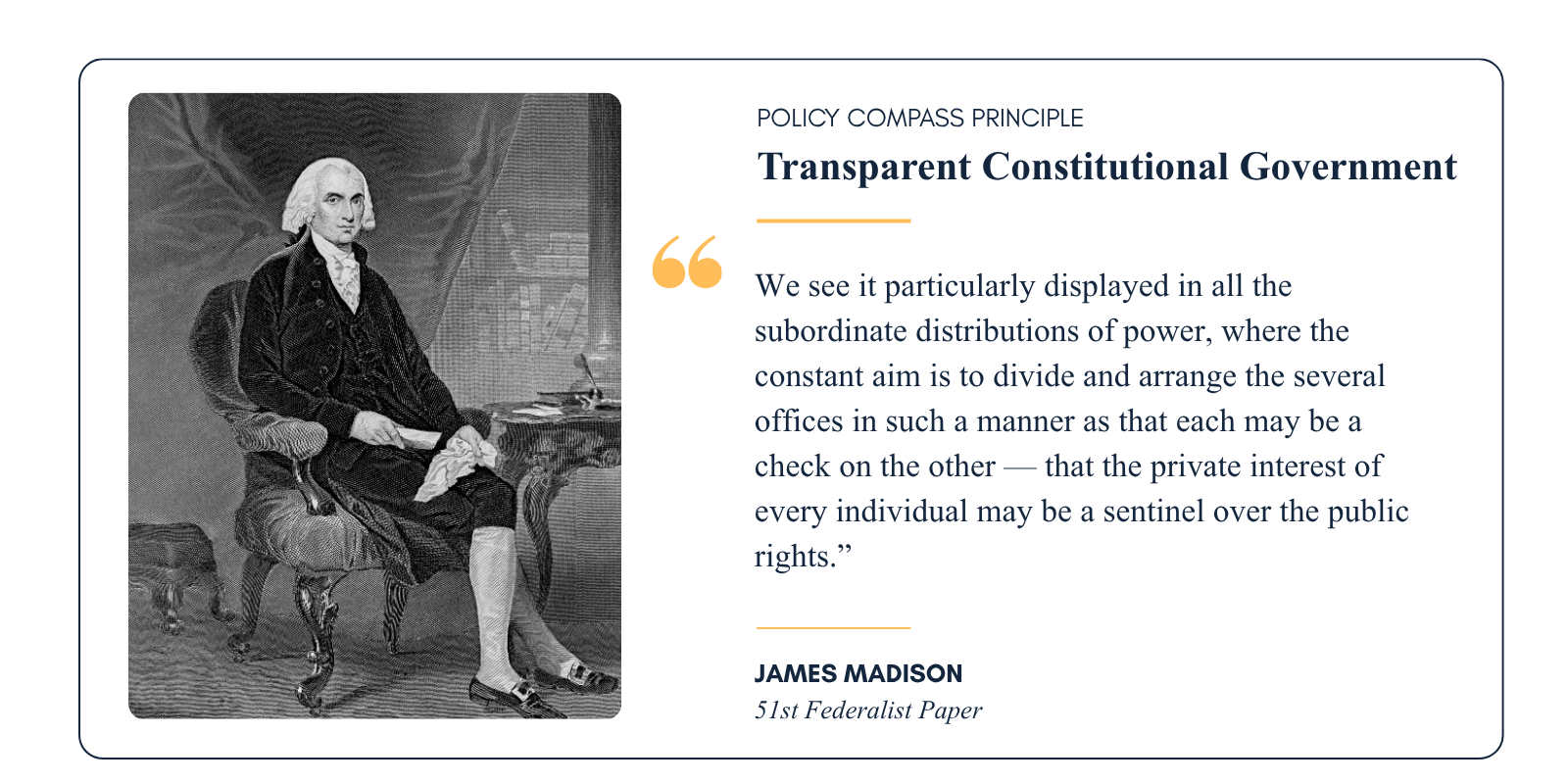Transparent Constitutional Government