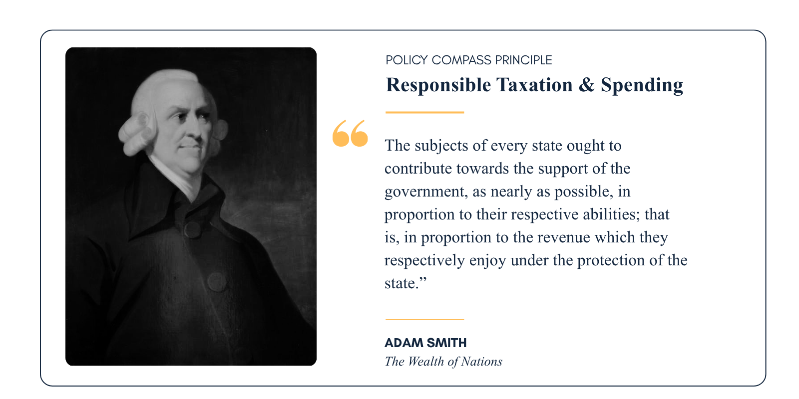 Responsible Taxation &amp; Spending
