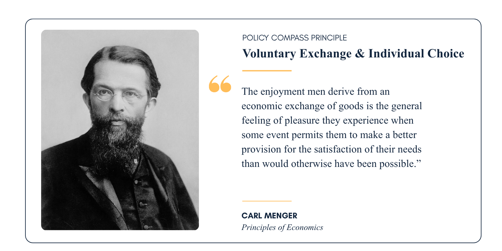 Voluntary Exchange &amp; Individual Choice
