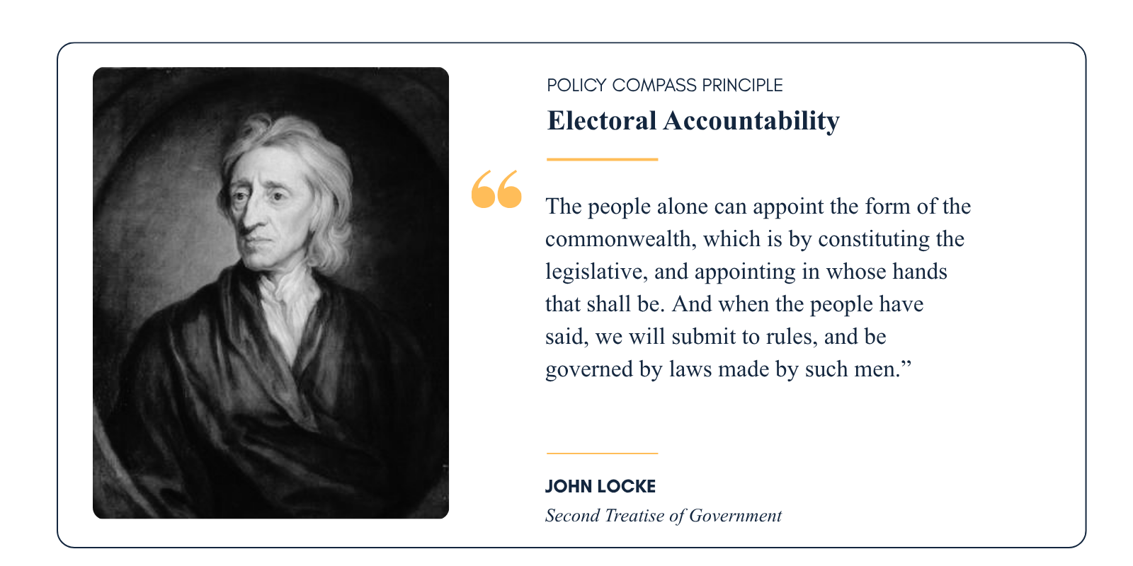 Electoral Accountability