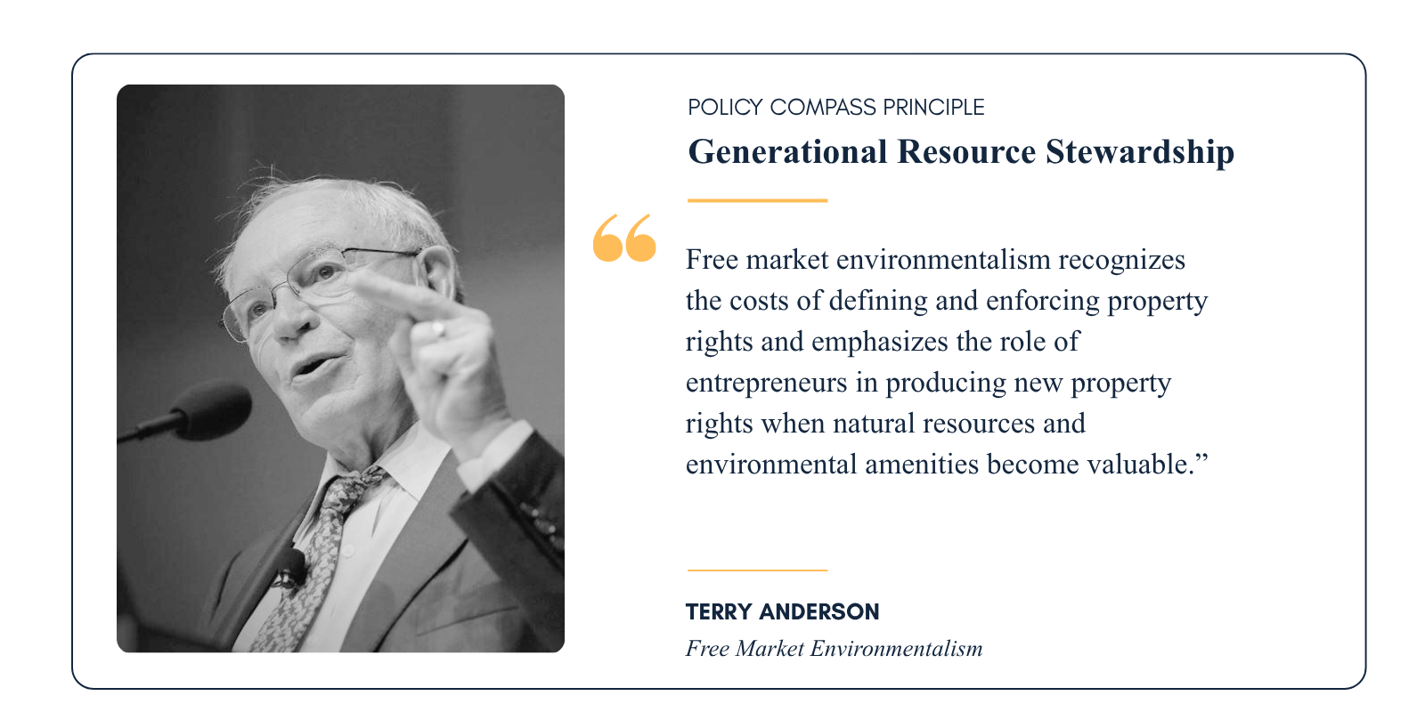 Generational Resource Stewardship