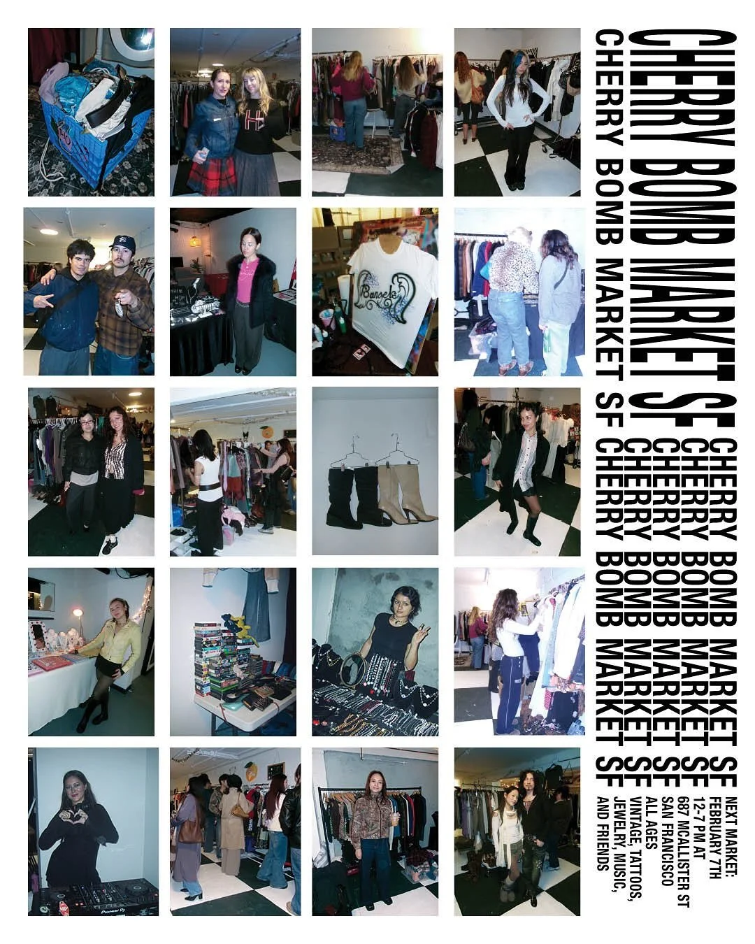 Thank you to everyone who&rsquo;s supported Cherry Bomb through the past few years!! We&rsquo;re so so so grateful for everyone who&rsquo;s vended, shown up, and given a helping hand❤️

2026 will be the year of Cherry Bomb ⭐️🫶🏻🫧
Onto bigger and be